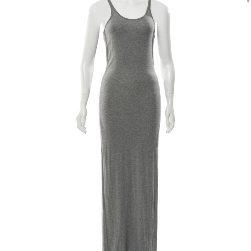 T by Alexander Wang gray maxi dress